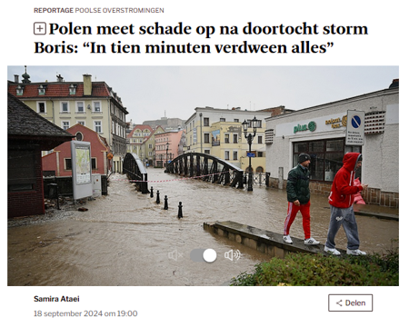 Screenshot of a linked article